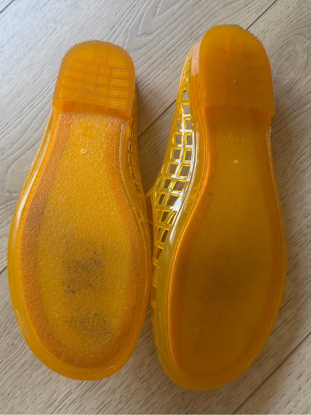 Intentionally Blank Jelly Mary Jane Shoes